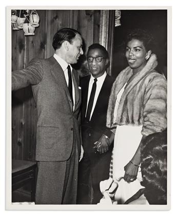 (ENTERTAINMENT.) Interesting group of photographs of Sammy Davis, Jr., some from his friend and press agent.